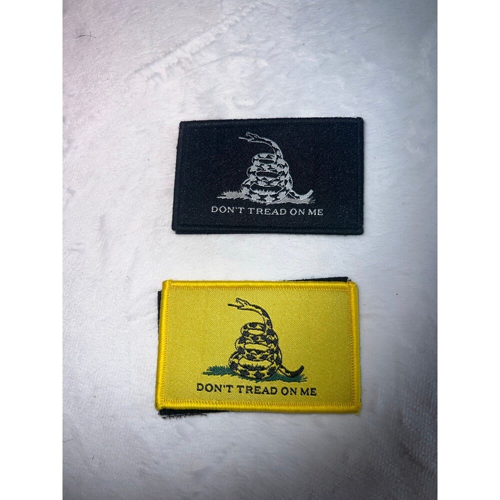 2 - Velcro patches - don’t tread on me